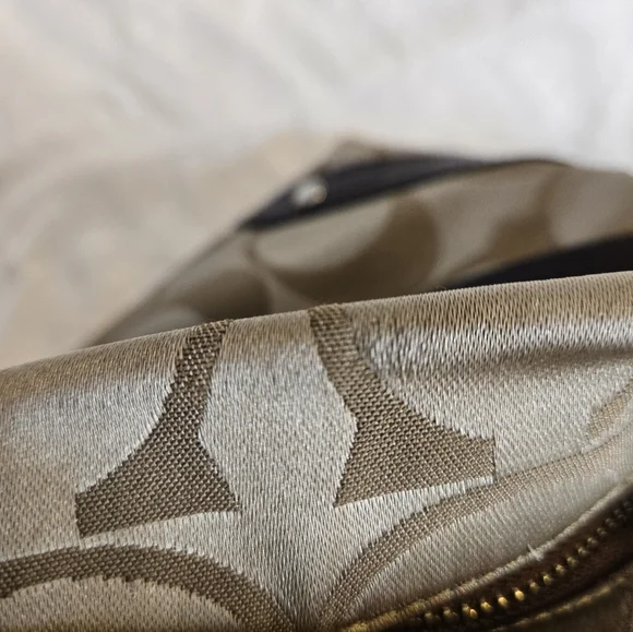 Coach 15250 Carly Signature Shoulder Purse - Picture 9 of 16